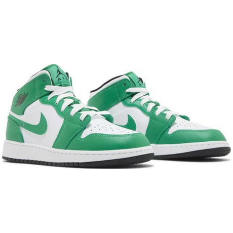 Air Jordan 1 Mid 'Lucky Green' GS - DQ8423-301