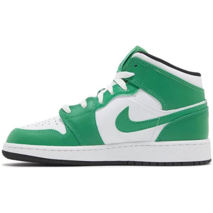 Air Jordan 1 Mid 'Lucky Green' GS - DQ8423-301