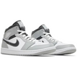Air Jordan 1 Mid 'Light Smoke Grey' - 554724-078