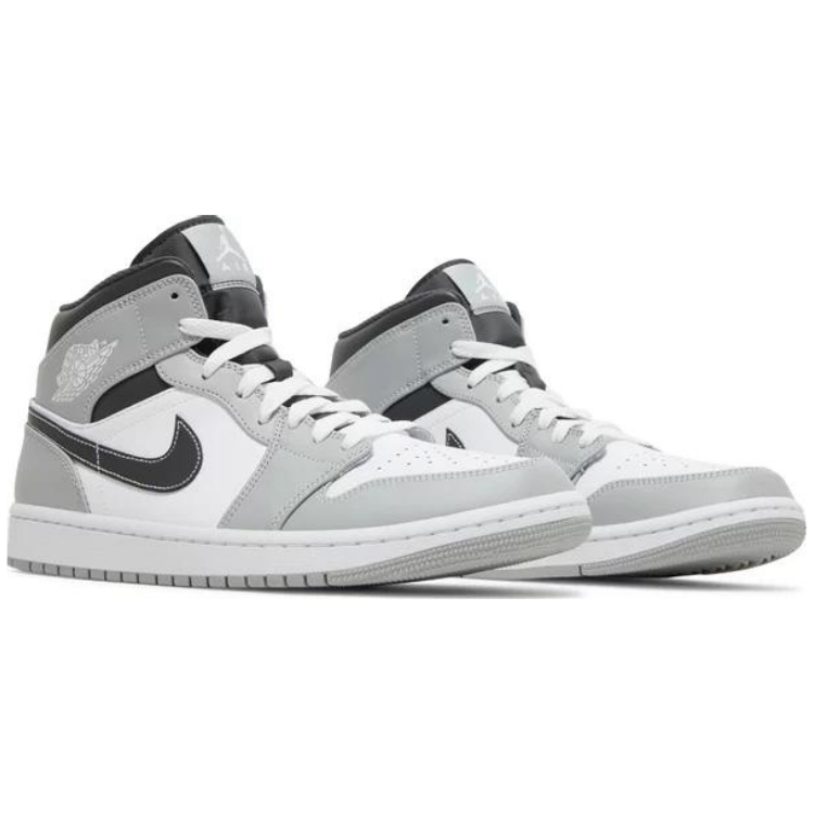 Air Jordan 1 Mid 'Light Smoke Grey' - 554724-078