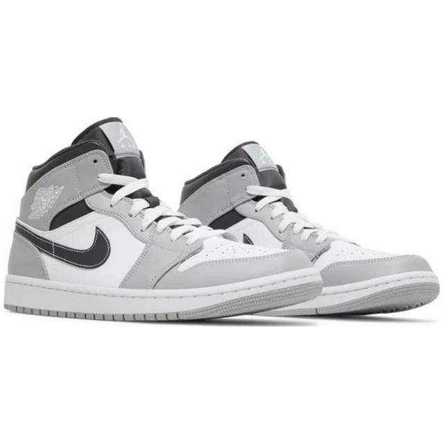 Air Jordan 1 Mid 'Light Smoke Grey' - 554724-078