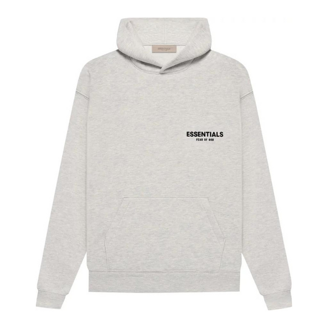 Fear of God Essentials SS22 Hoodie 'Light Oatmeal'