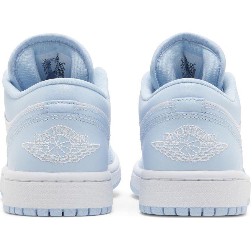 Nike Air Jordan 1 Low 'Ice Blue / Aluminum' WMNS - Kicks Heaven