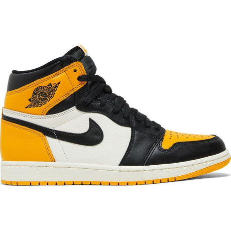 Nike Air Jordan 1 Retro High OG 'Yellow Toe / Taxi' - Kicks Heaven