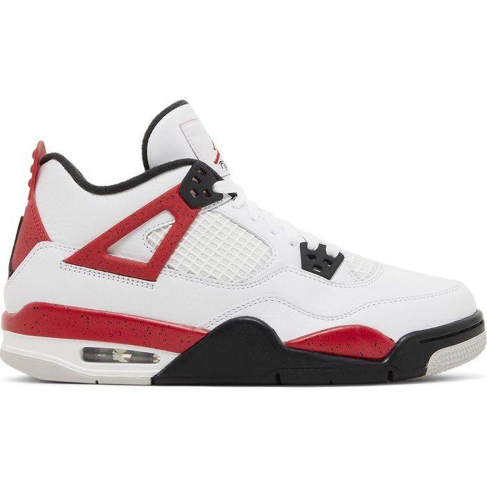Nike Air Jordan 4 Retro 'Red Cement' GS - Kicks Heaven