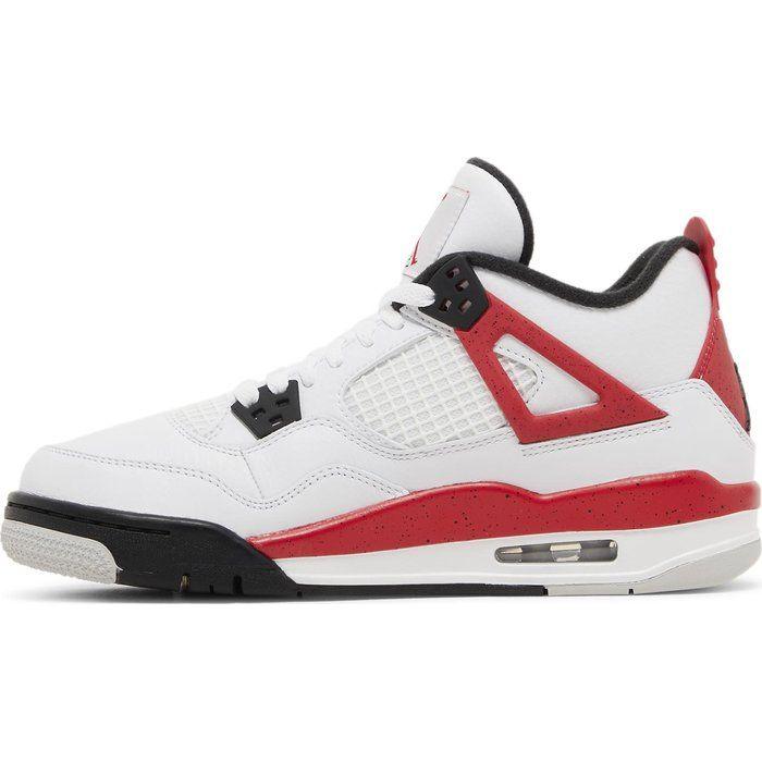 Nike Air Jordan 4 Retro 'Red Cement' GS - Kicks Heaven