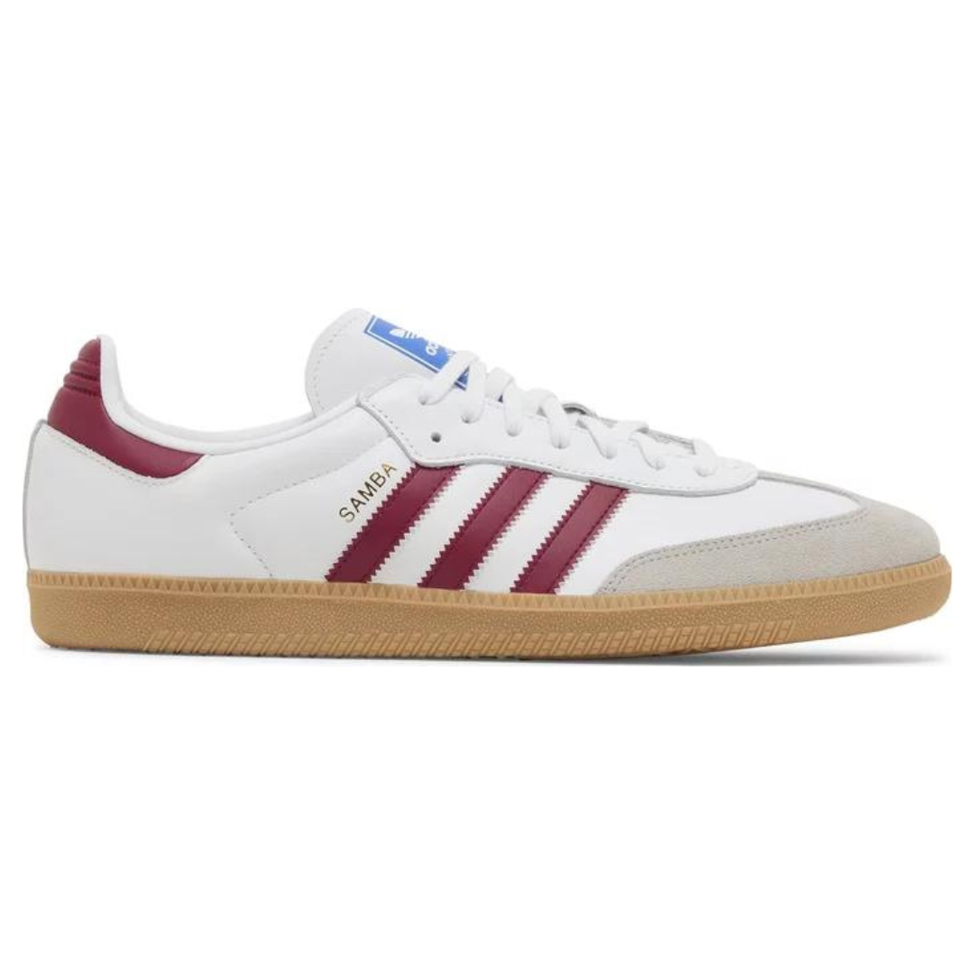 Adidas Samba OG 'White Burgundy Gum' IF3813 - Kicks Heavan AU