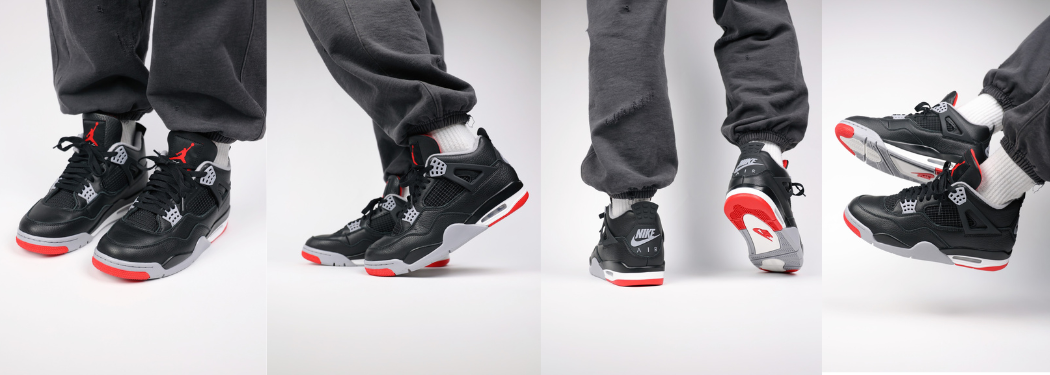 The Air Jordan 4 Retro Bred Reimagined