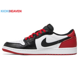 Air Jordan 1 Retro Low OG 'Black Toe'