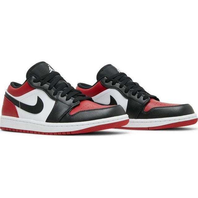 Nike Air Jordan 1 Low 'Bred Toe' Mens - Kicks Heaven