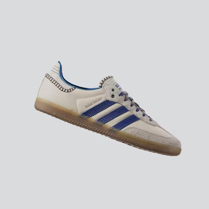 Wales Bonner x Adidas Samba Nylon 'Wonder Clay Royal Blue'