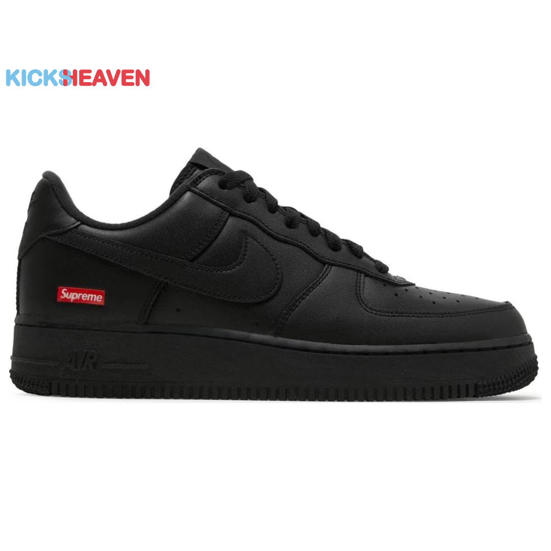 Supreme x Nike Air Force 1 Low 'Box Logo - Black' - CU9225-001