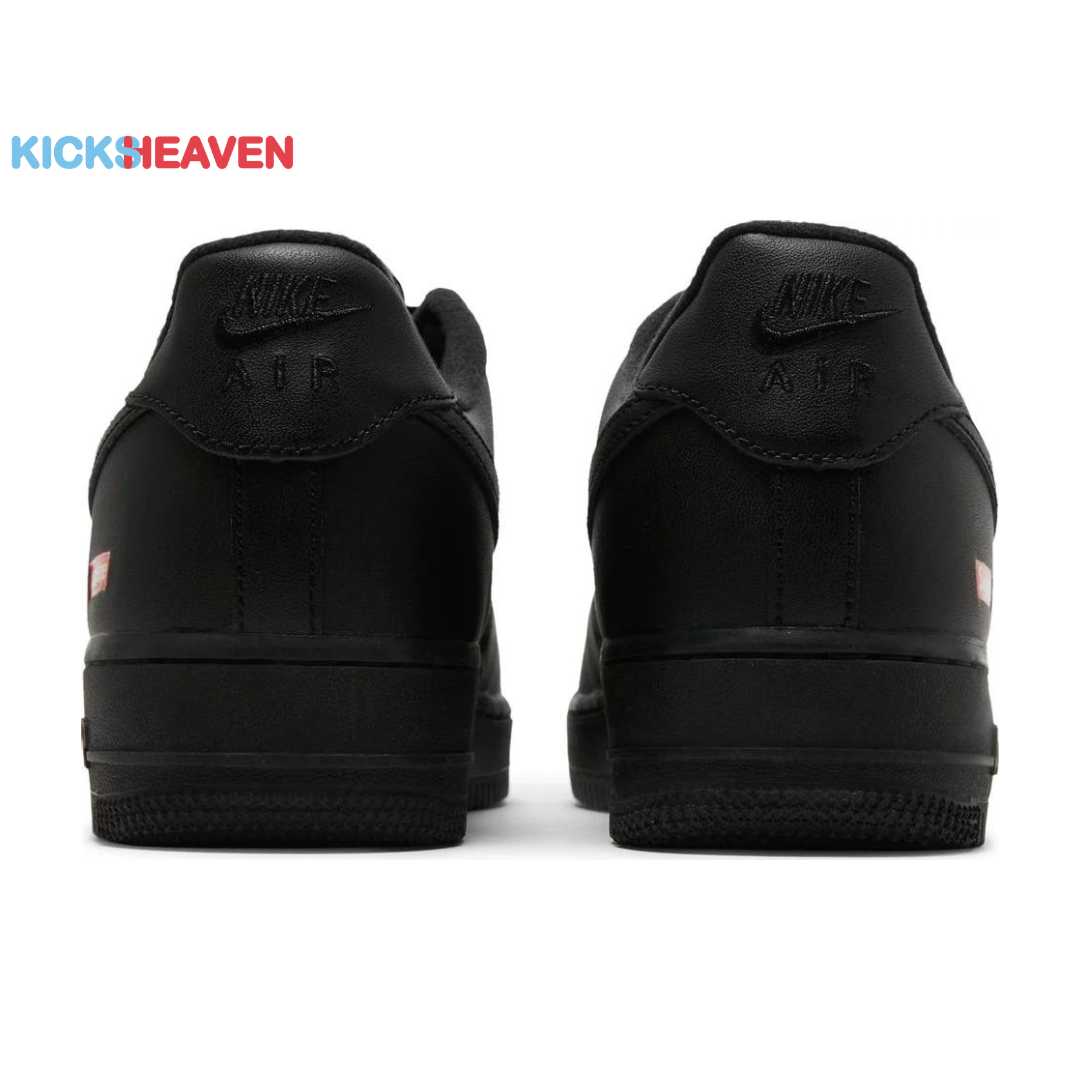 Supreme x Nike Air Force 1 Low 'Box Logo - Black' - CU9225-001