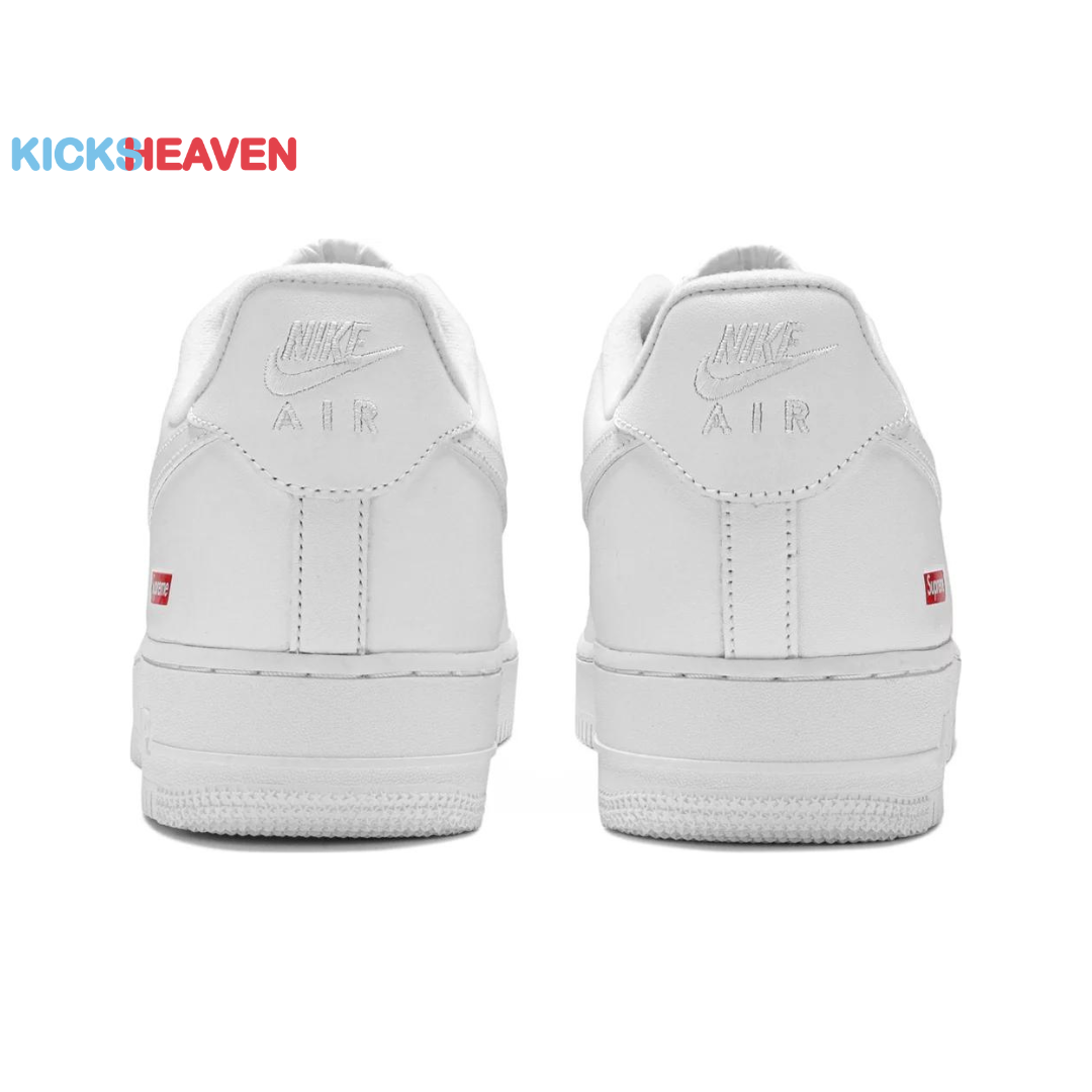 Supreme x Nike Air Force 1 Low 'Box Logo - White' - CU9225-100