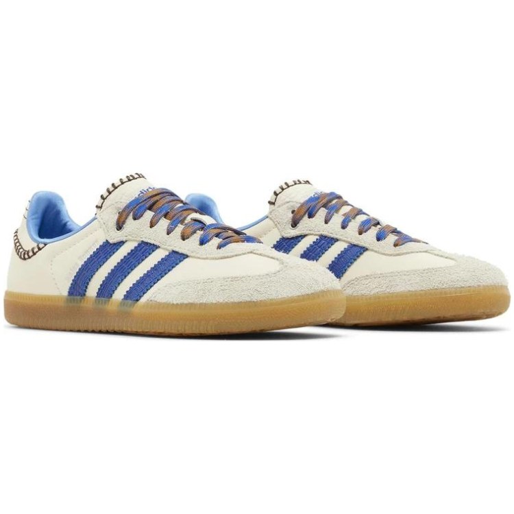 Wales Bonner x Adidas Samba Nylon 'Wonder Clay Royal Blue' - IH7756