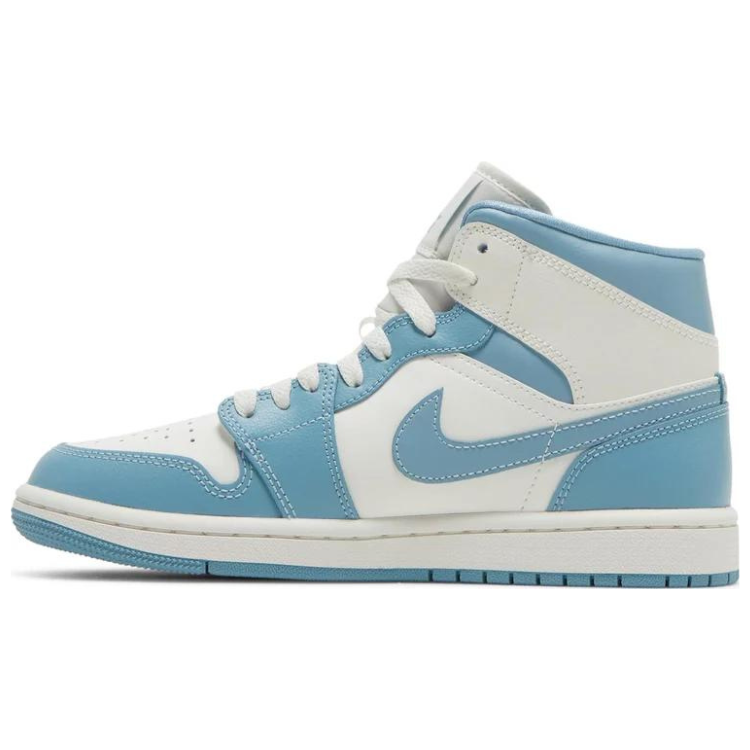 Air Jordan 1 Mid 'University Blue' Wmns - BQ6472-141