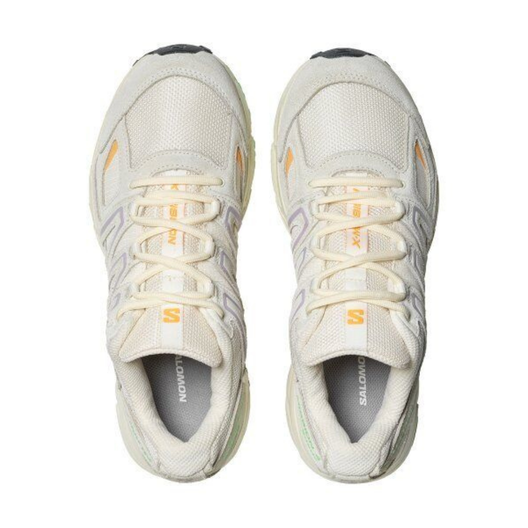 スニーカー Salomon X Mission 4 Suede Vanilla Orchid Bloom Blazing Orang Salomon X-Mission 4 Suede 'Vanilla Ice Orchid Bloom' - Kicks